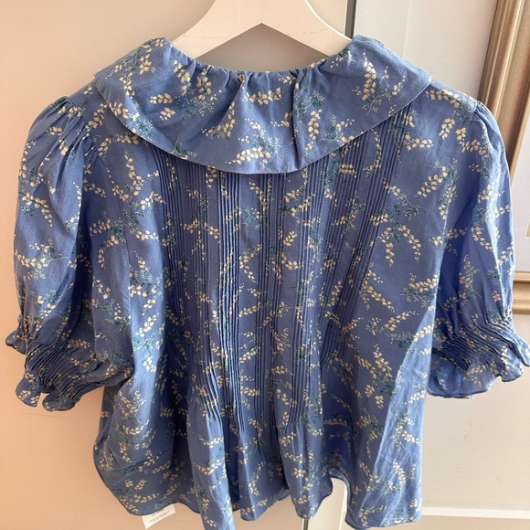 NWOT Doen Henri Top Bluebell Ballad Size S - Picture 7 of 8